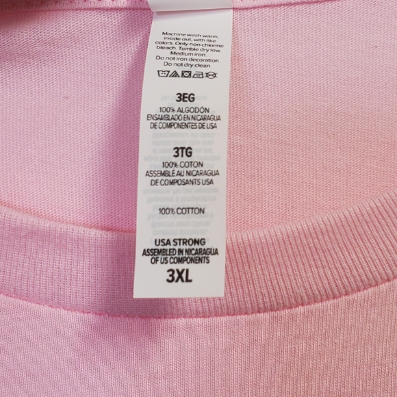 Bundle - NWOT Bella Canvas Women's Graphic Tee Shirts Size 3XL - Picture 10 of 11